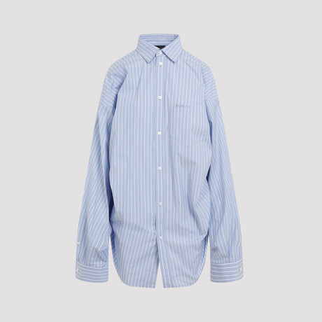 BALENCIAGA Asymmetric Cotton Shirt