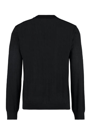 VERSACE Silk and Cotton Blend Sweater