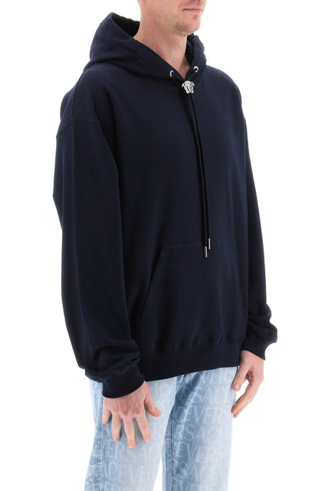 VERSACE Mitchel Fit Cotton Hoodie for Men