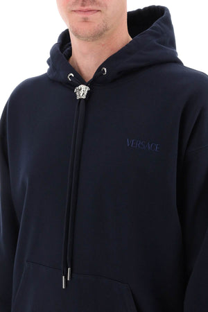 VERSACE Mitchel Fit Cotton Hoodie for Men