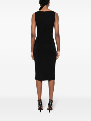 VERSACE Medusa Slim Fit Midi Dress - Size 40