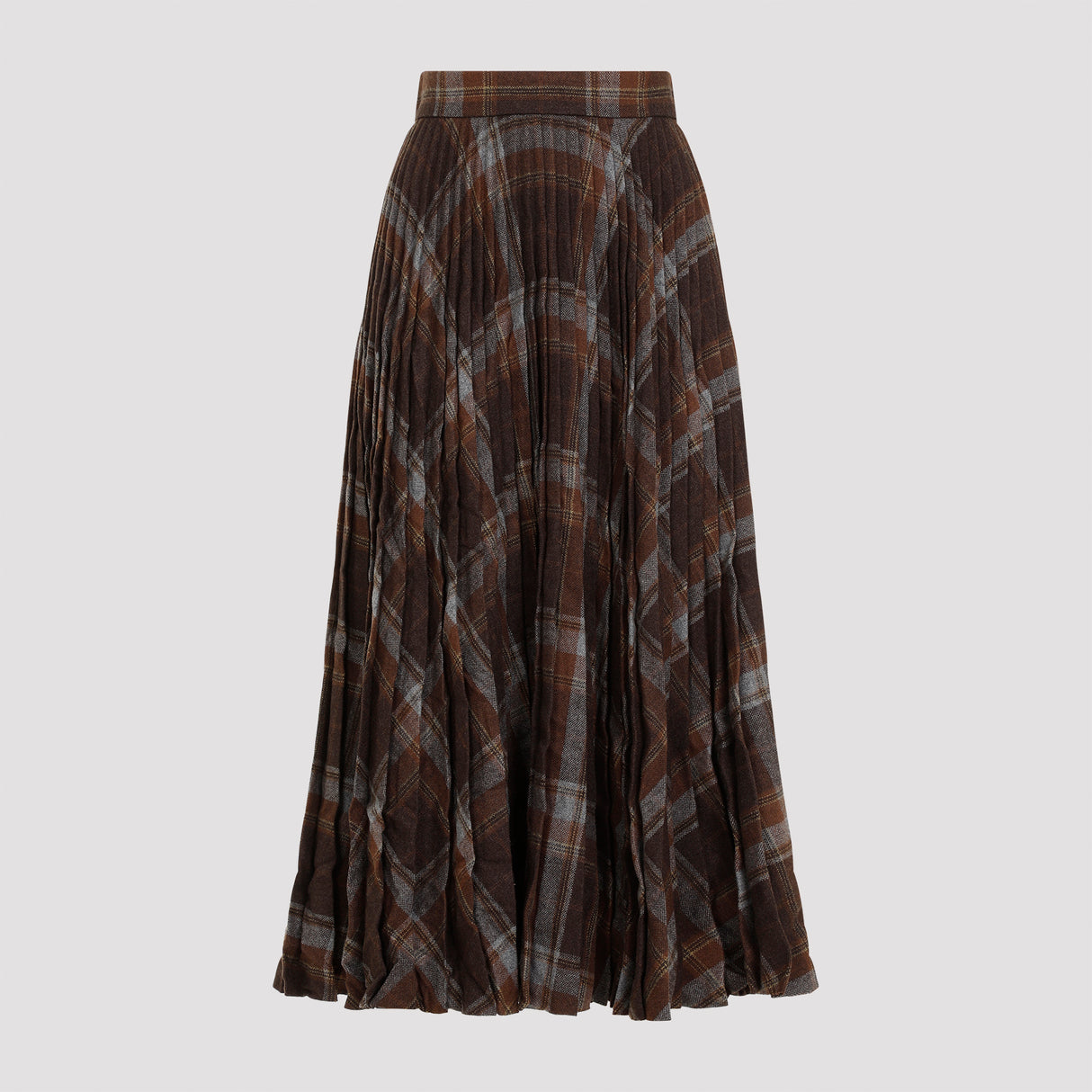 BALENCIAGA Pleated Mini Skirt for FW24