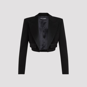 DOLCE & GABBANA Luxurious Virgin Wool Blend Jacket