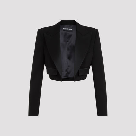 DOLCE & GABBANA Luxurious Virgin Wool Blend Jacket