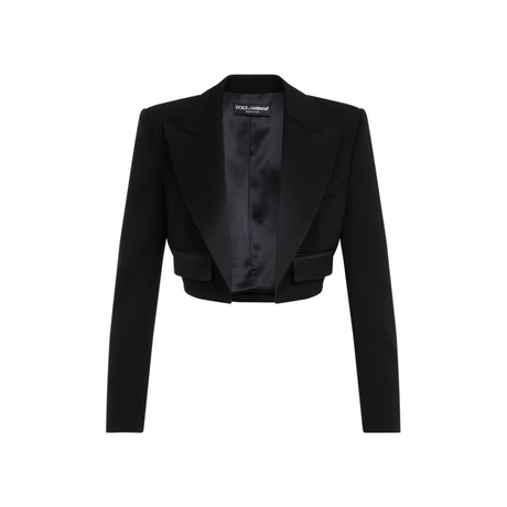 DOLCE & GABBANA Luxurious Virgin Wool Blend Jacket