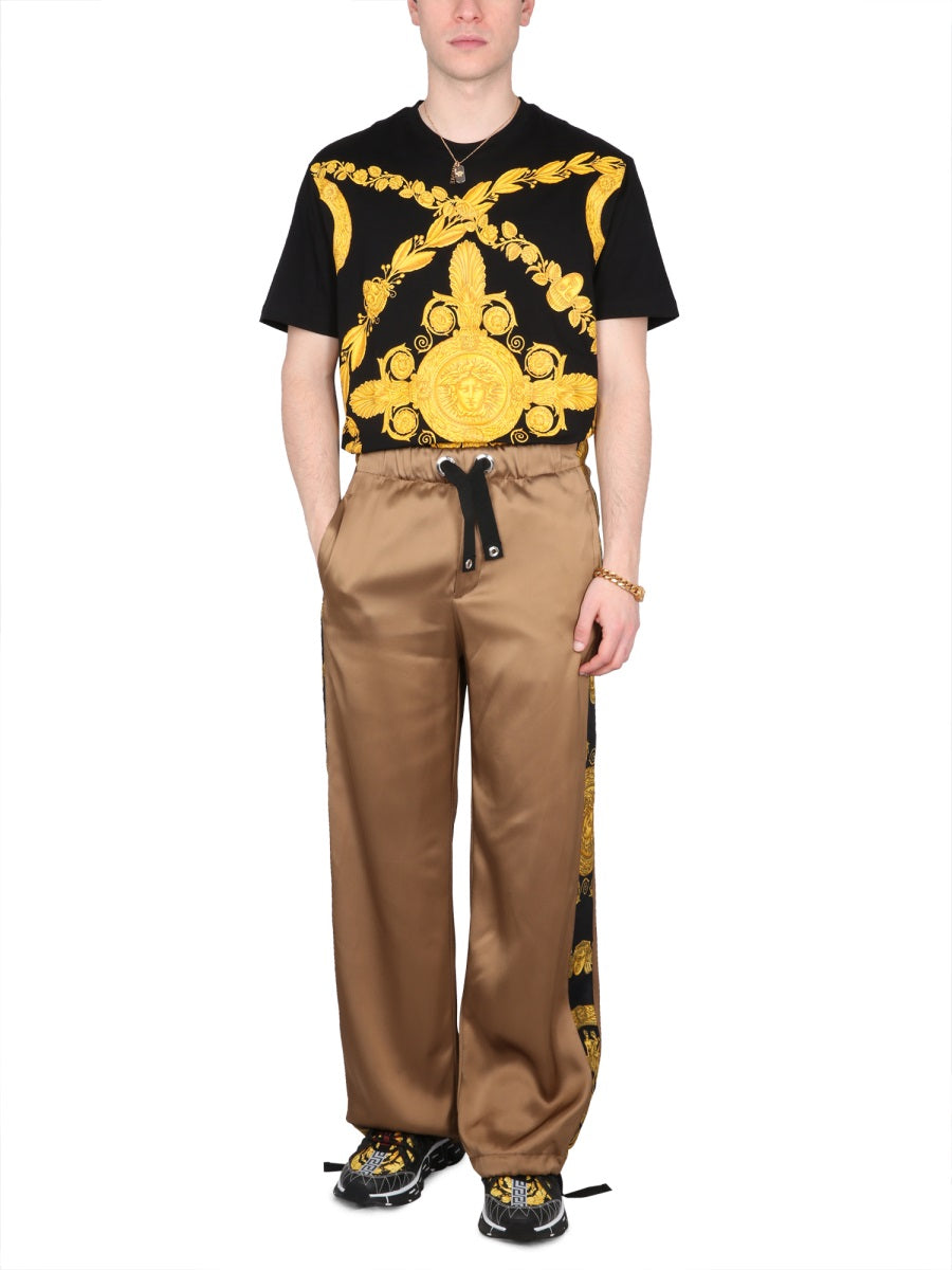 VERSACE Heritage Jellyfish Print T-Shirt for Men