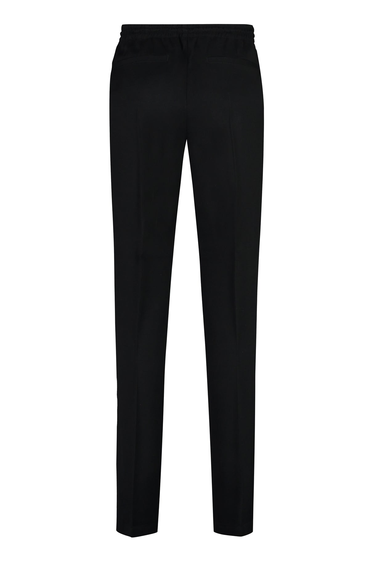 VERSACE Stretch Viscose Trousers with Drawstring Waist - FW23