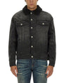 BALMAIN Destructed Regular Fit Jacket - Size 50