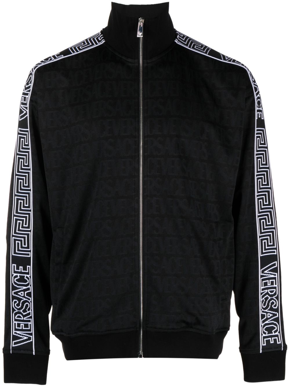 VERSACE Regular Fit Zip Sweatshirt - Size L