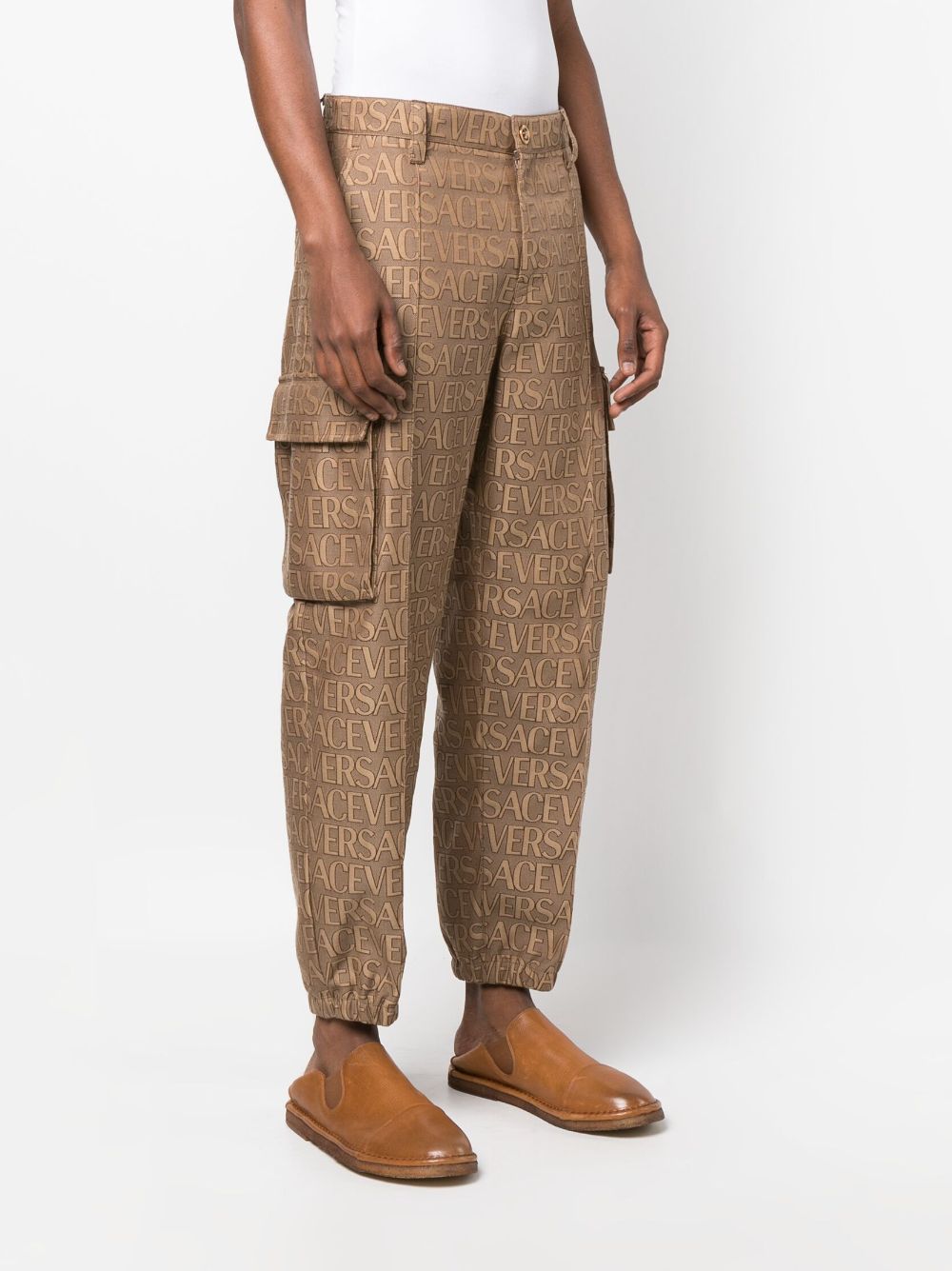 VERSACE Cargo Trousers for Men - Innovative Comfort and Style