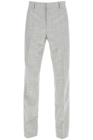 VERSACE Sleek Tailored Wool Cigarette Pants