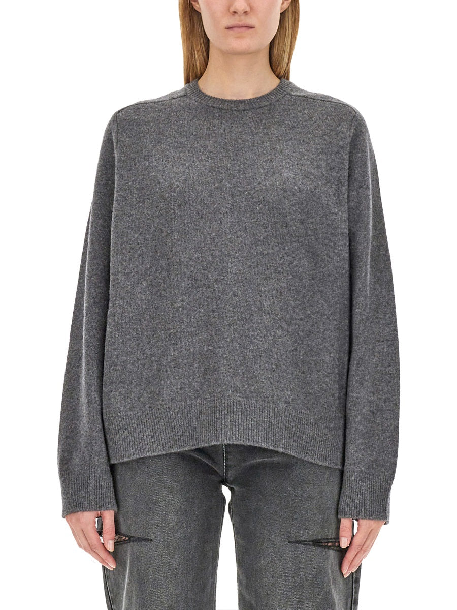 MAISON MARGIELA Oversized Wool T-Shirt - Women's Size S