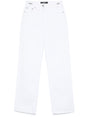 VERSACE Classic Denim Cotton Jeans for Women