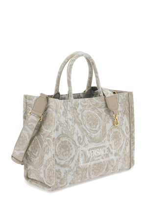 VERSACE Athena Baroque Mini Tote Handbag