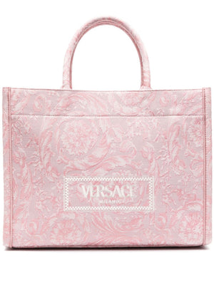 VERSACE Athena Baroque Mini Tote Handbag