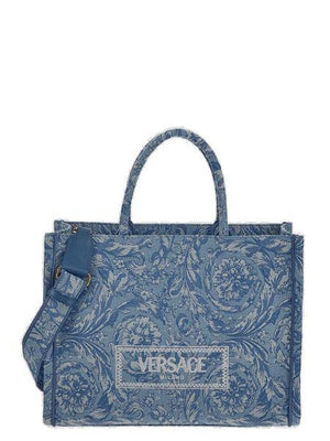 VERSACE Athena Baroque Mini Tote Handbag