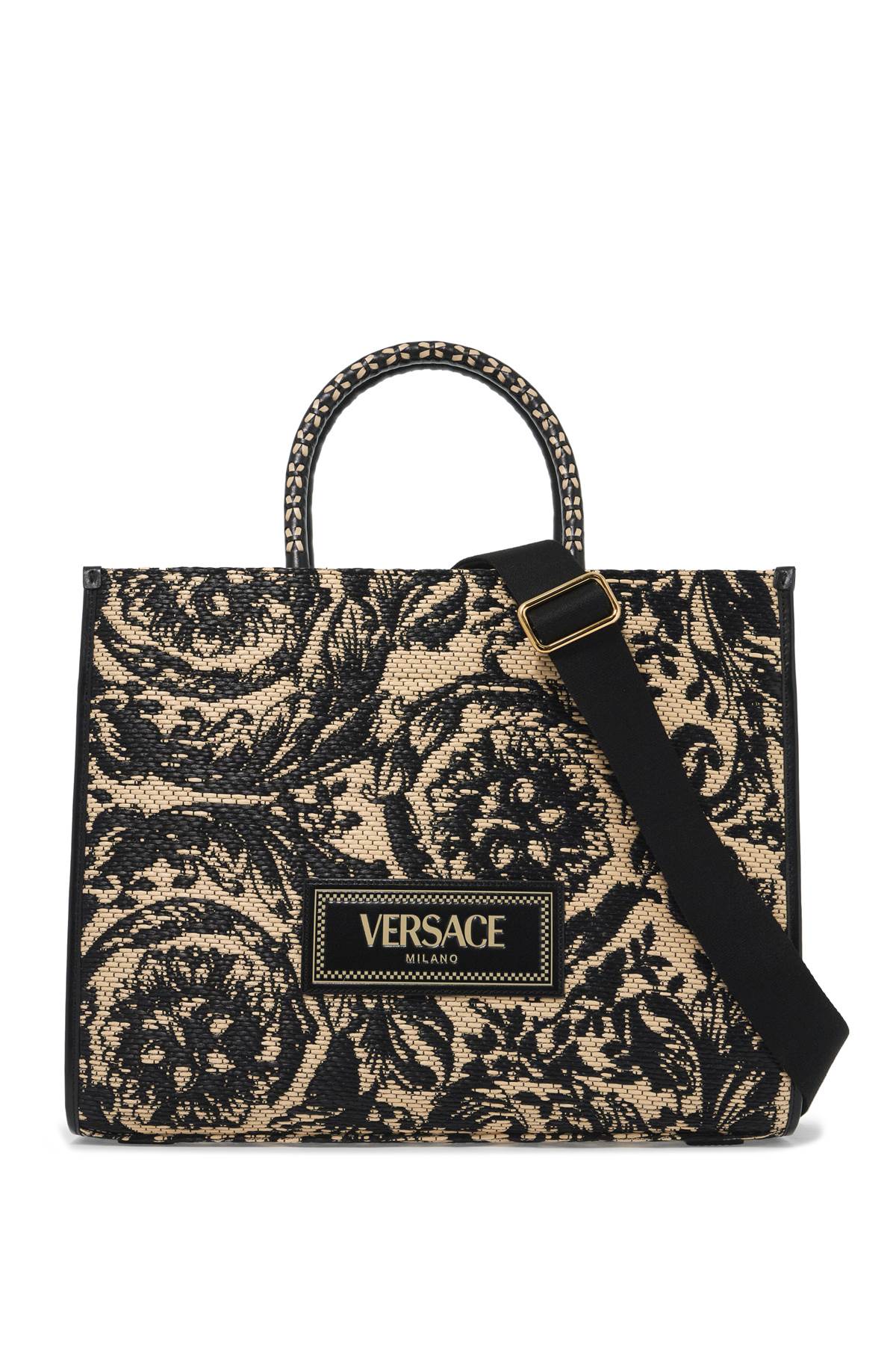 VERSACE アテナ・バロック中サイズトートハンドバッグ