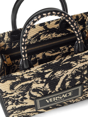 VERSACE 女性用マルチカラーミニトートバッグ 秋冬2024