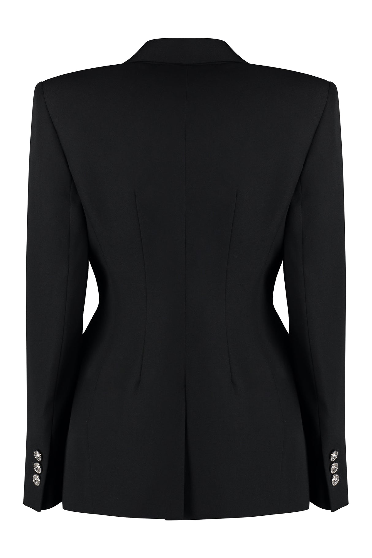 VERSACE Wool Single-Breasted Blazer