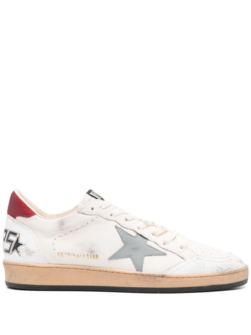 GOLDEN GOOSE Stylish Leather Sneakers with Bold Accent Star