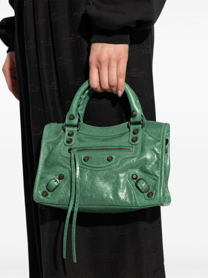 BALENCIAGA Mini Handbag in Luxurious Lambskin - SS25