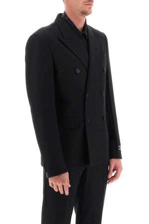 VERSACE Tailored Wool Jacket - Slim Fit - Size IT 48