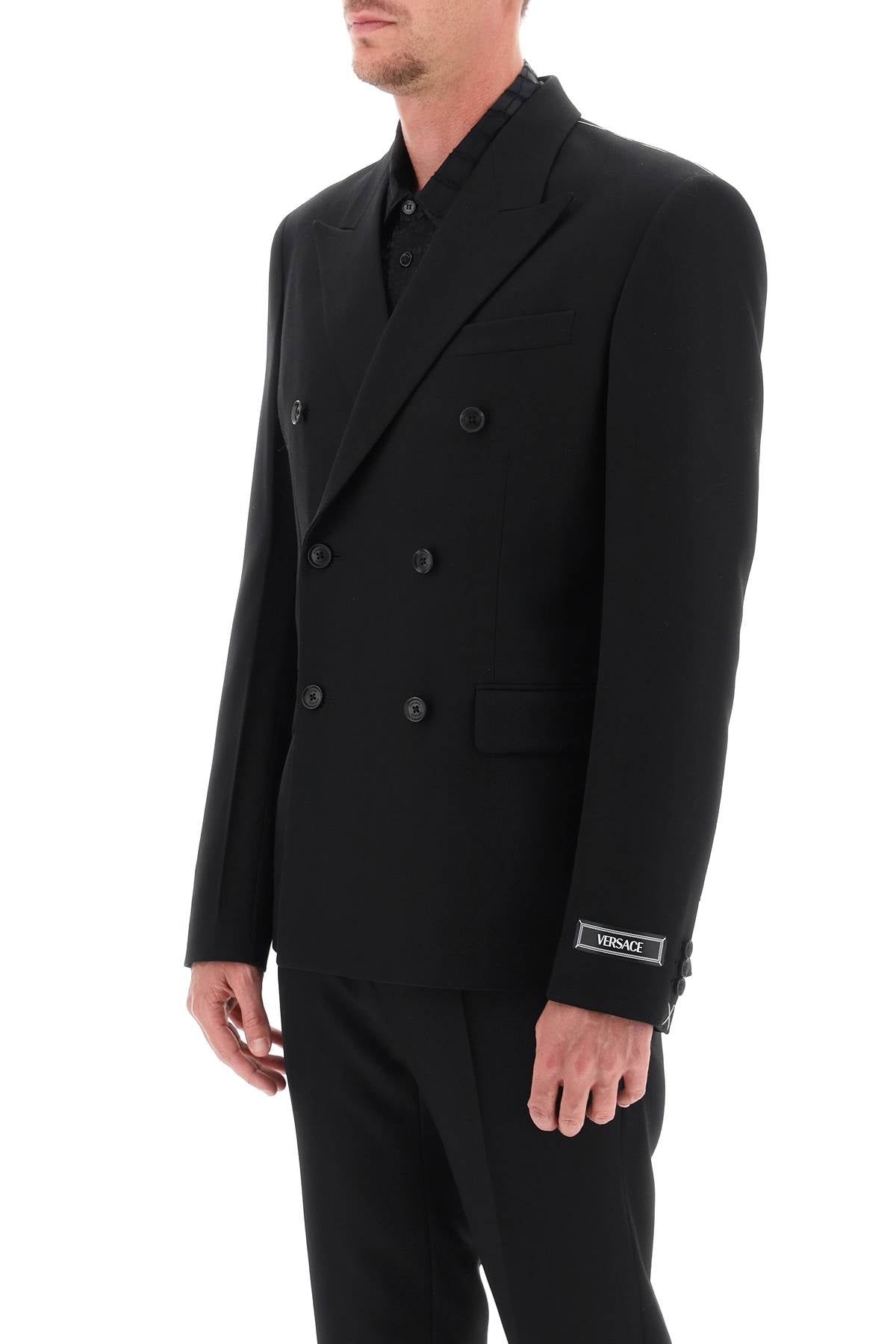 VERSACE Tailored Wool Jacket - Slim Fit - Size IT 48