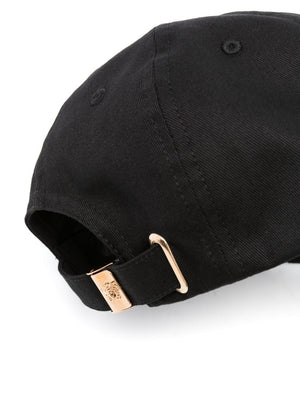 VERSACE Luxurious Black Cap for Men - Get Ready for FW23