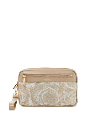 VERSACE Elegant Baroque Jacquard Mini Pouch