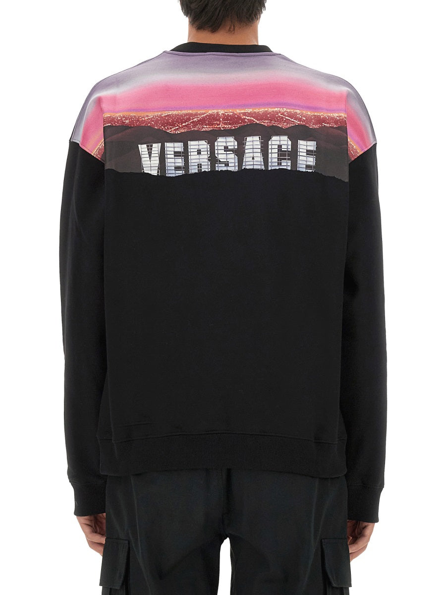 VERSACE Versatile Hills Sweatshirt - Regular Fit Large