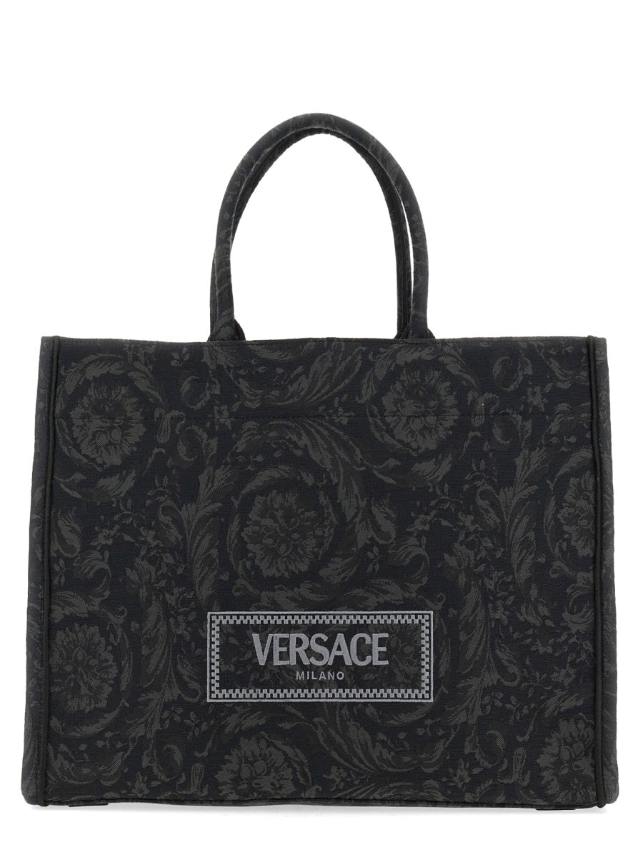 VERSACE Large Shopper Handbag - Athena Baroque