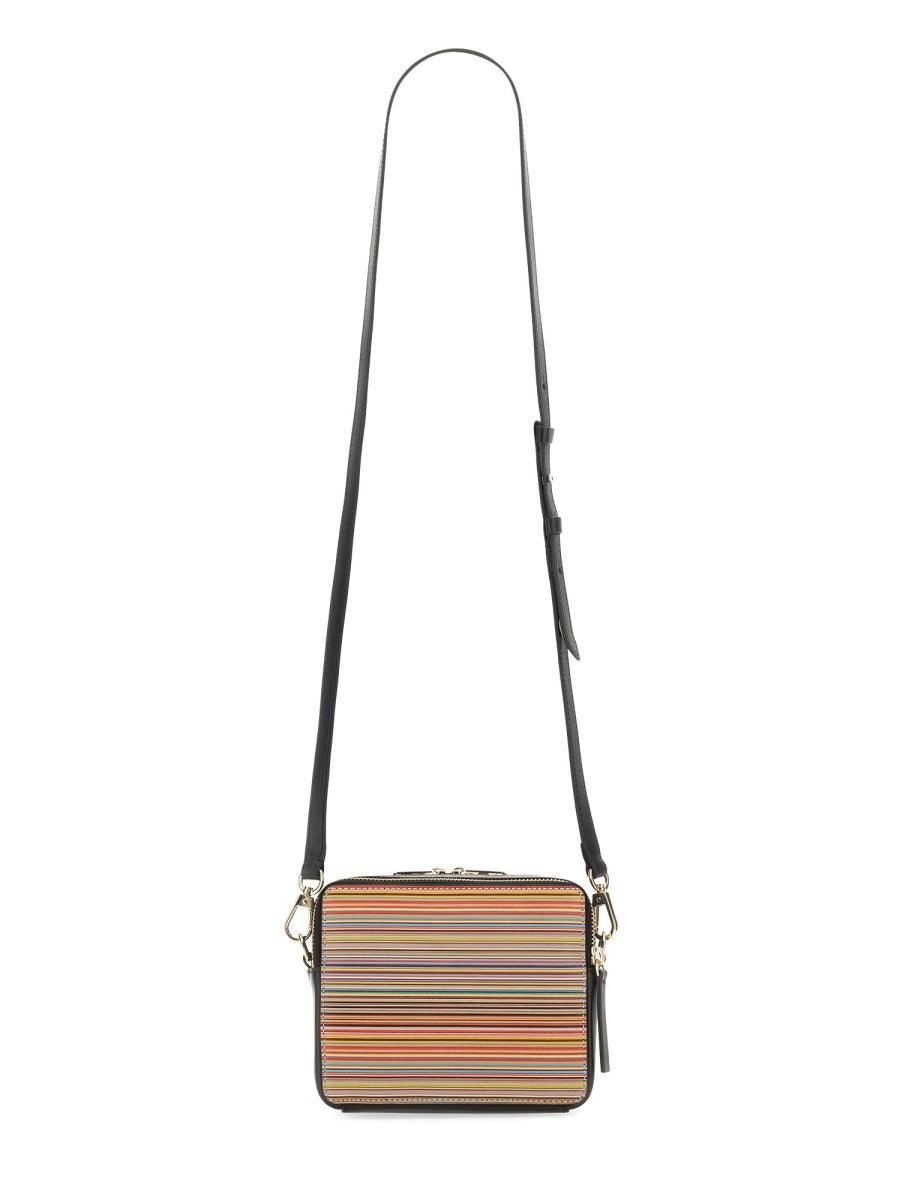 PAUL SMITH Signature Stripe Mini Shoulder Handbag