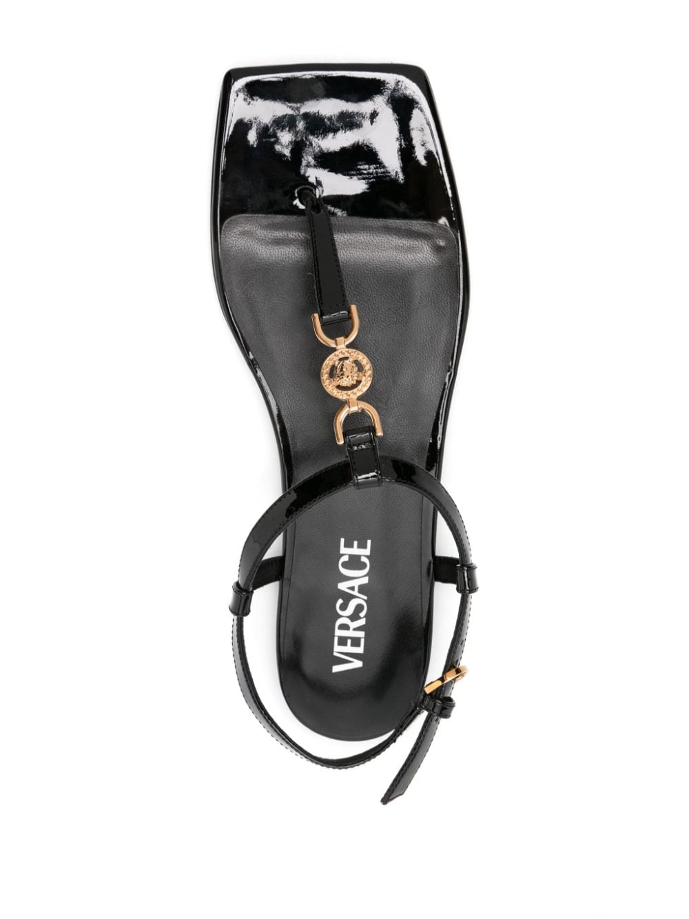 VERSACE Women's Leather Medusa Mini Sandals