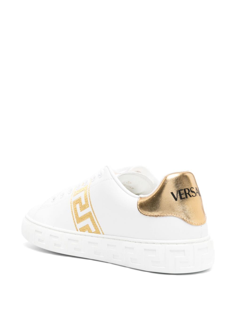 VERSACE Elegant Leather Sneakers for Women