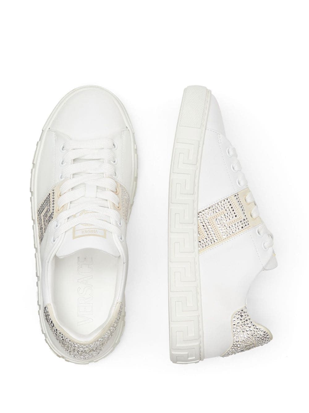 VERSACE Chic Women's Greek Mini Sneakers