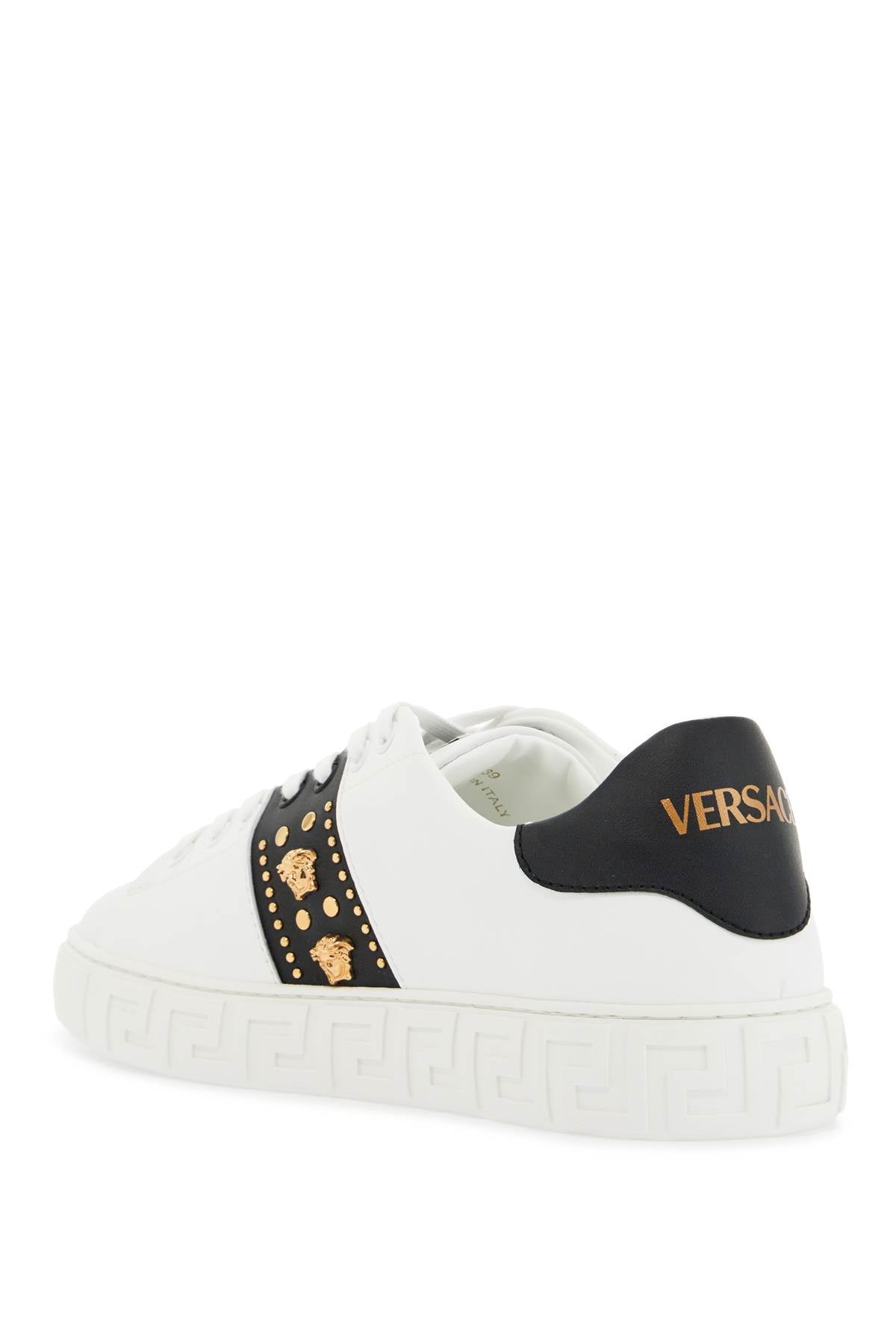 VERSACE Studded Greek Sneakers for Women