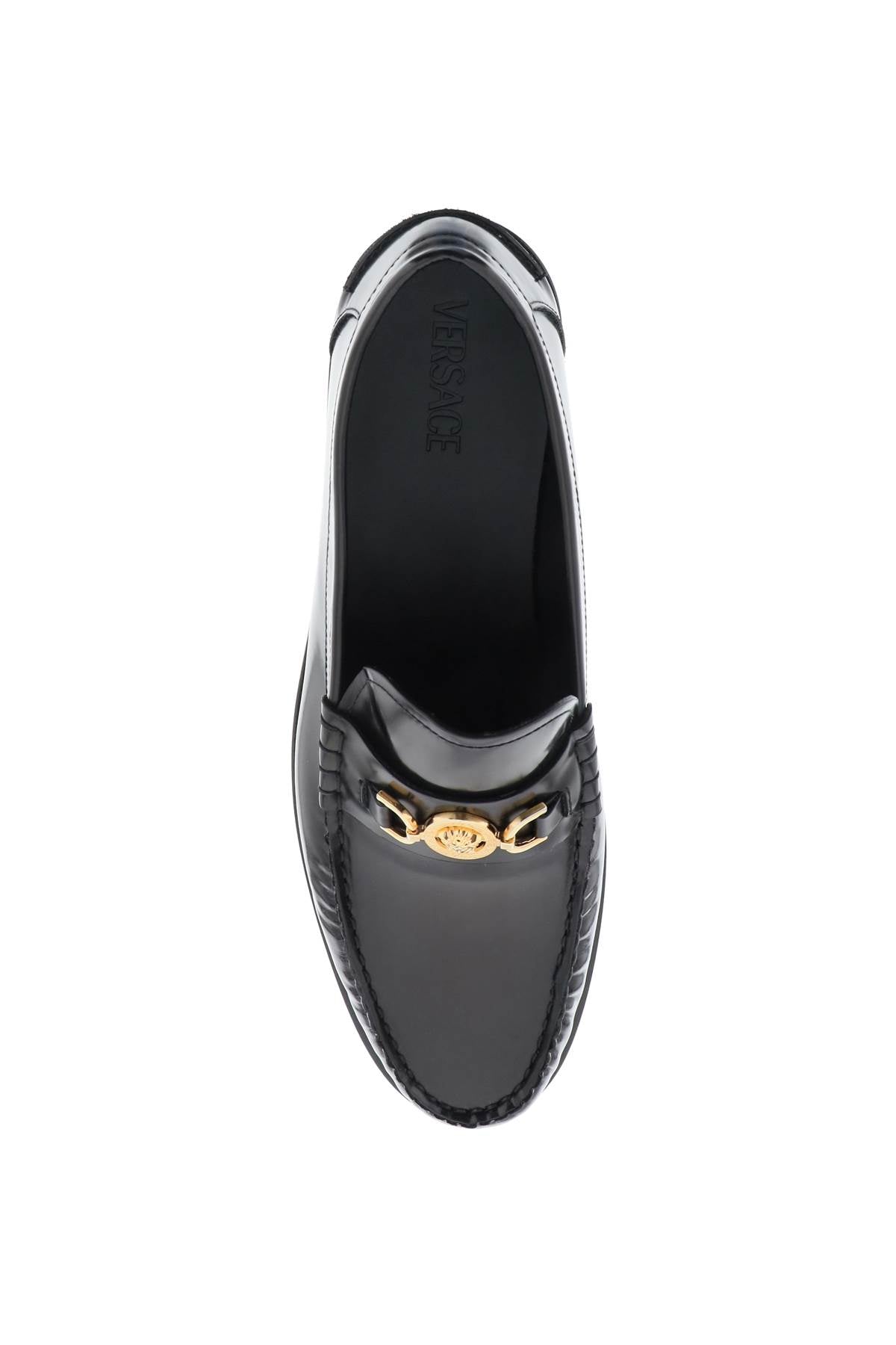 VERSACE Medusa '95 Leather Loafers for Men