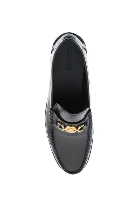 VERSACE Premium Leather Loafers for Men - SS24 Collection