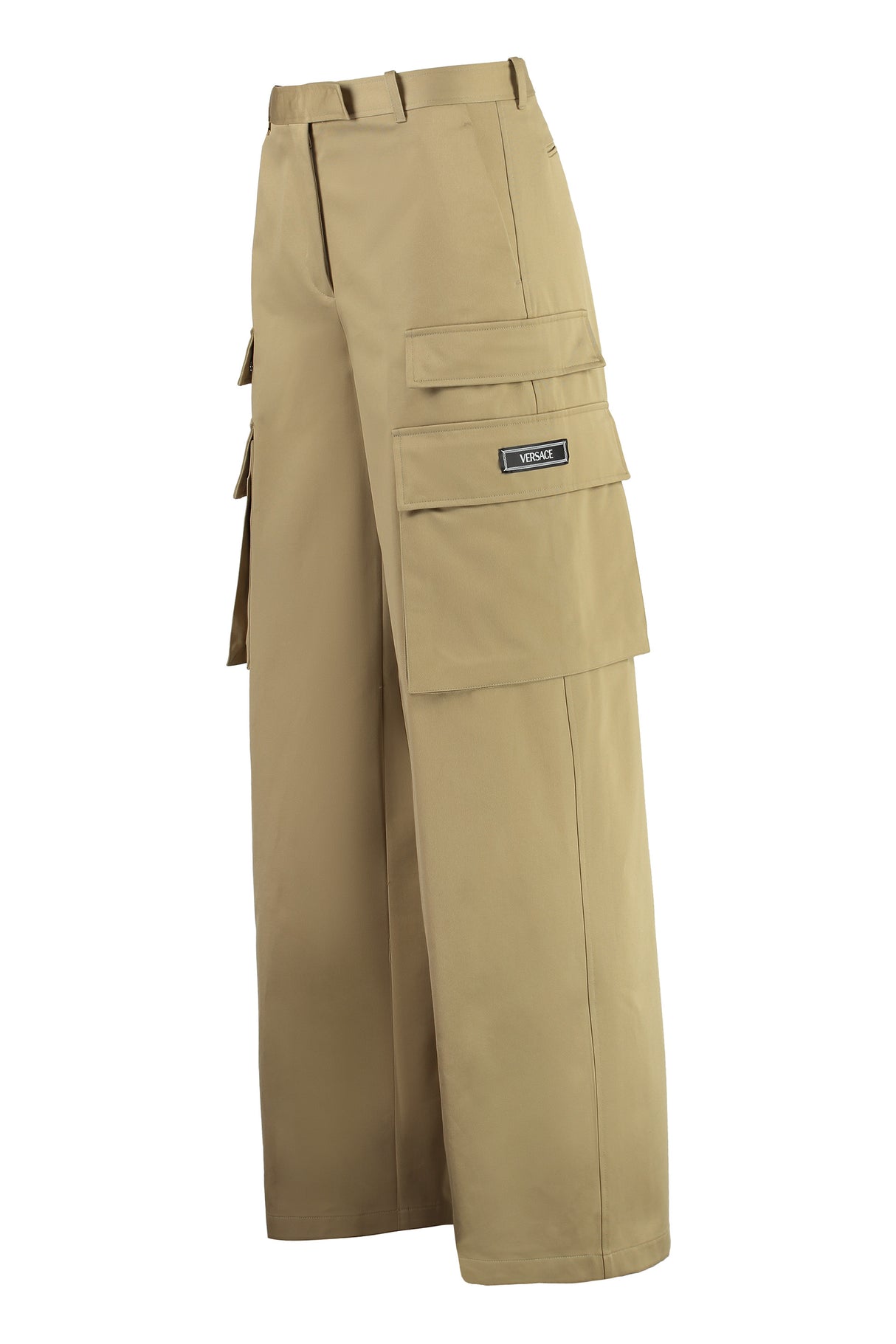 VERSACE Stylish Cargo Trousers with Eight Pockets for Women