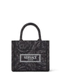 VERSACE Baroque-Inspired Mini Tote Handbag