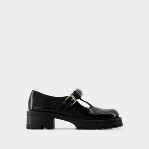 VERSACE Chic Derbies for Women - FW24 Collection