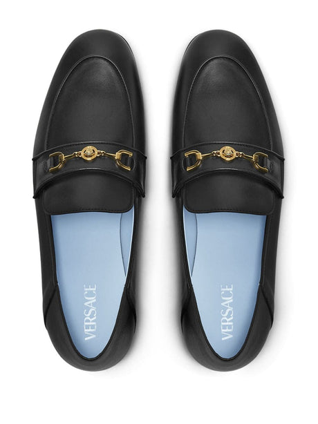 VERSACE Premium Leather Moccasin Slipper for Men