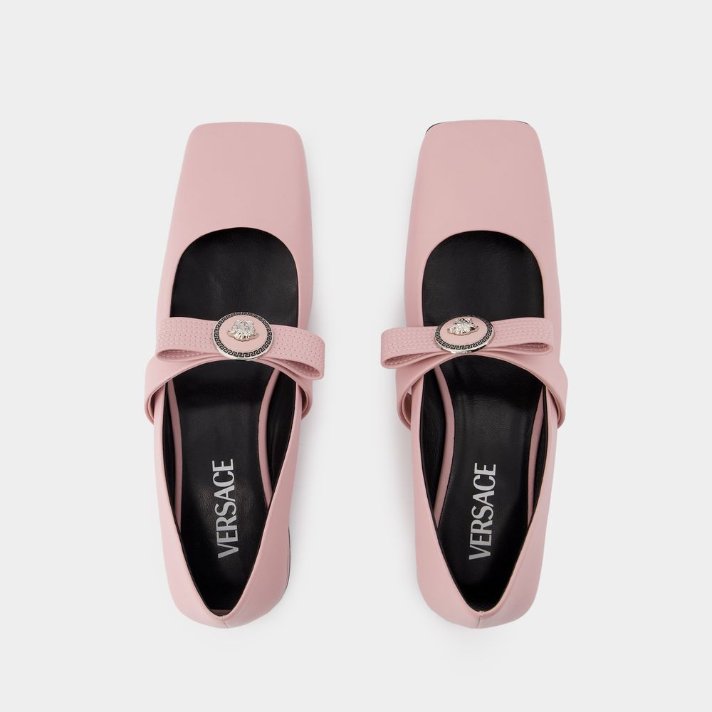 VERSACE Chic Ballerina Flats for Women