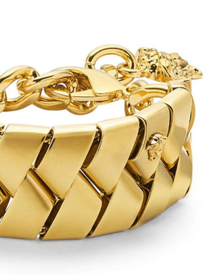 VERSACE Gleaming Metal Bracelet for Women