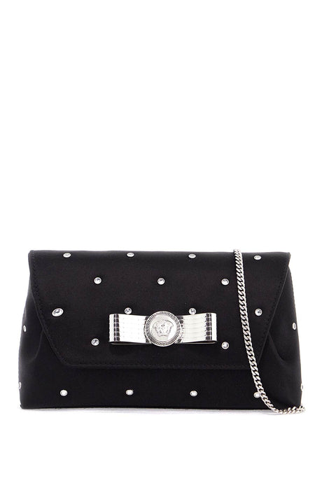 VERSACE Mini Starry Sky Clutch with Crystal Detailing