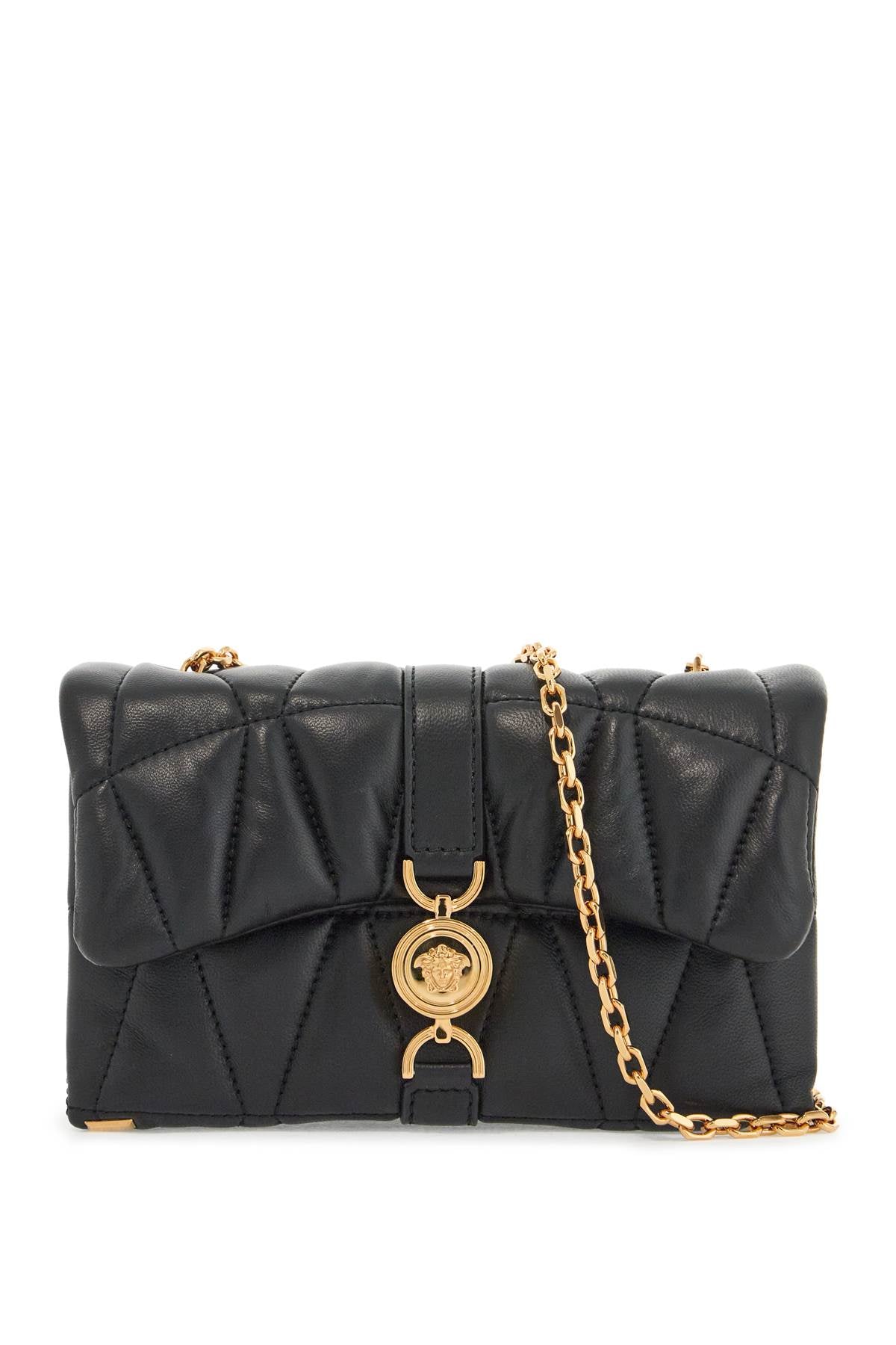 VERSACE Mini Quilted Nappa Handbag