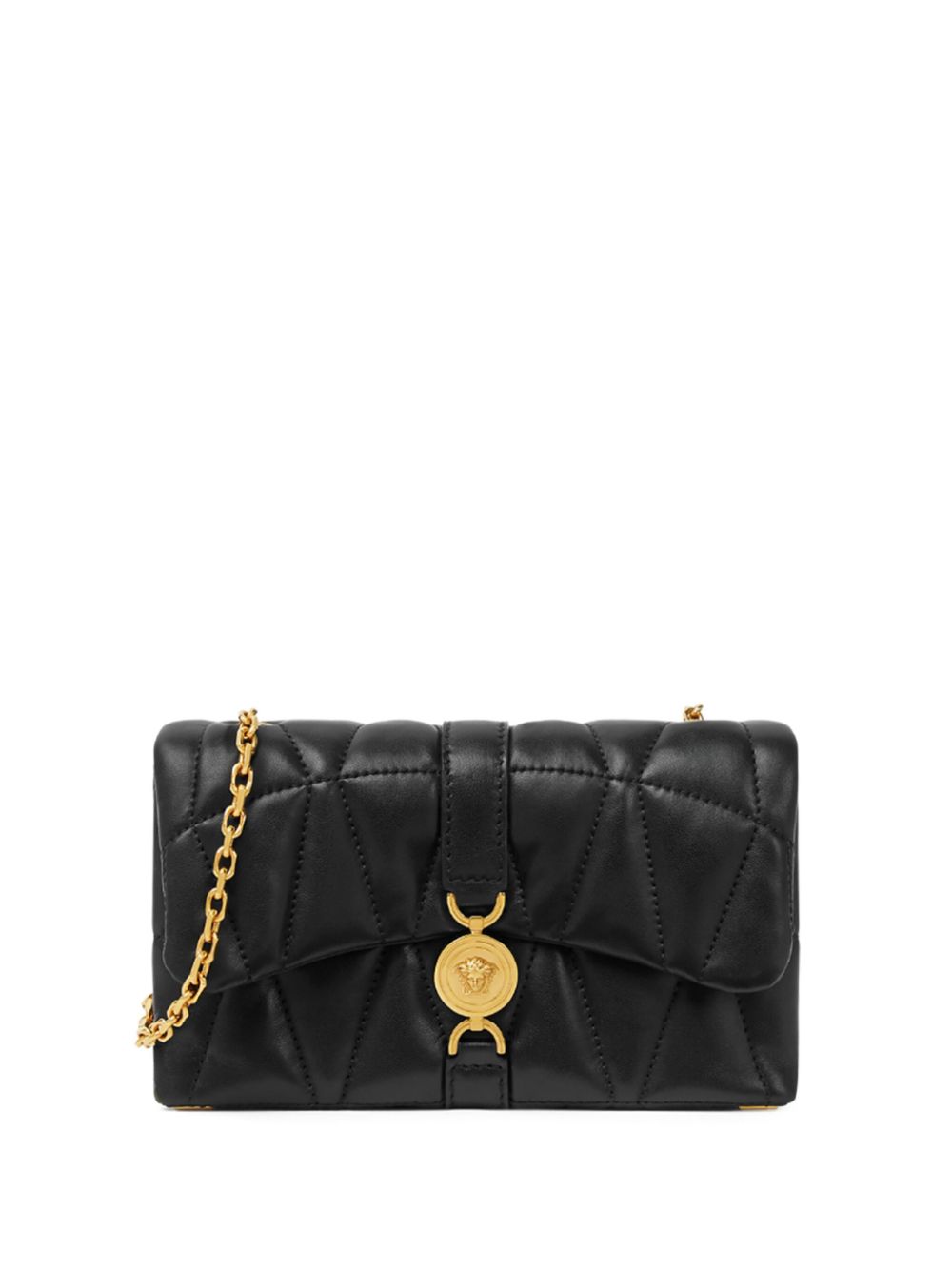 VERSACE Mini Quilted Leather Handbag