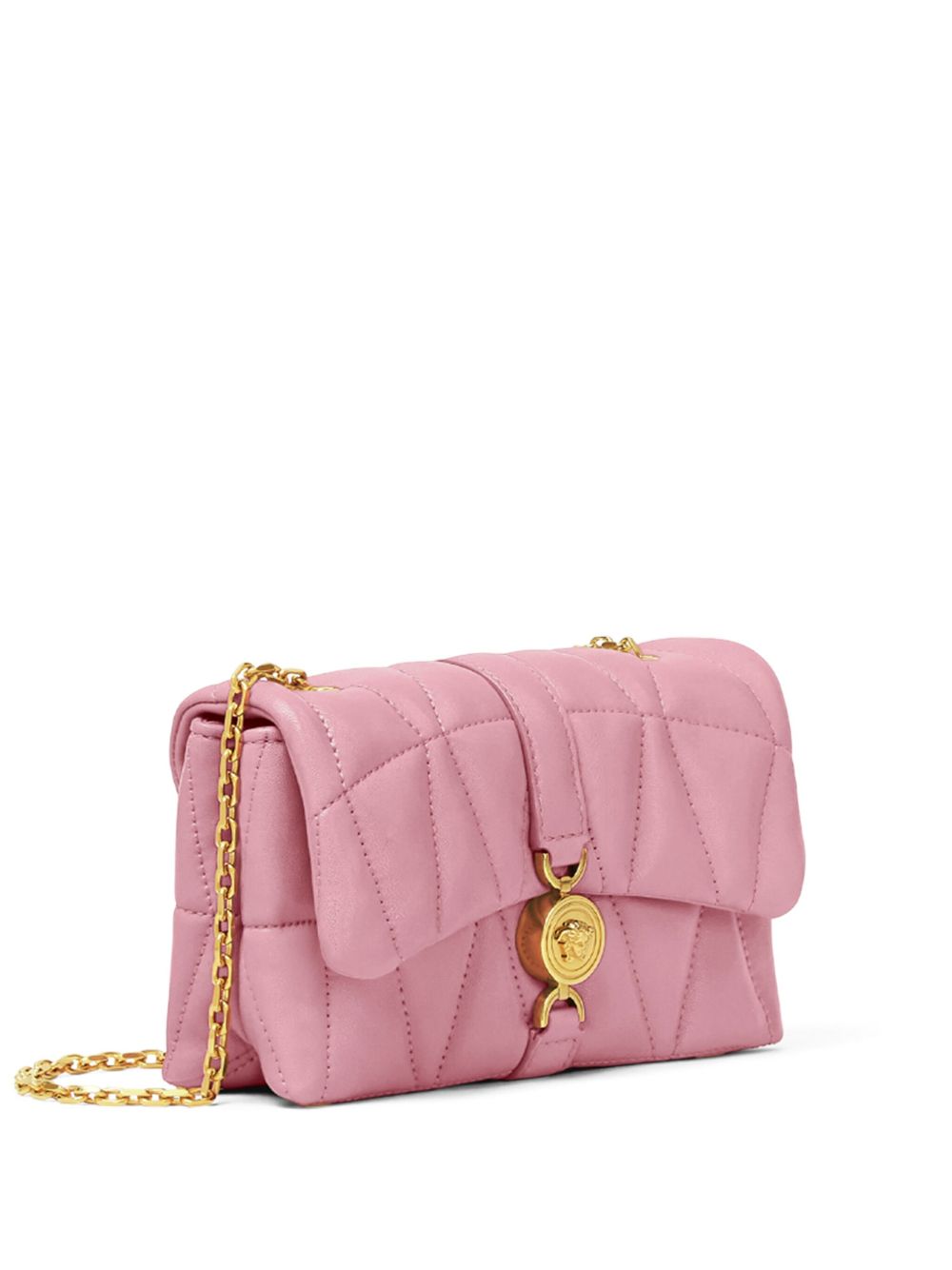 VERSACE Mini Quilted Leather Handbag