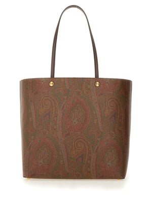 ETRO Paisley Patterned Shopping Handbag