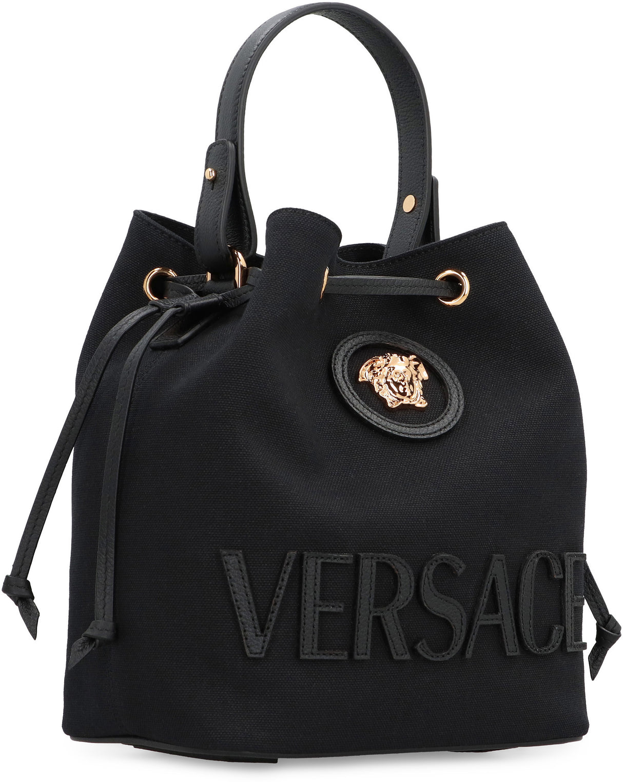 VERSACE Medusa Bucket Handbag - 20 CM Width, 23 CM Height